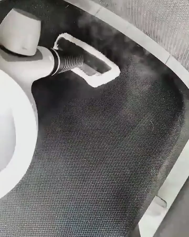 Napařování čalounění textilním nástavcem